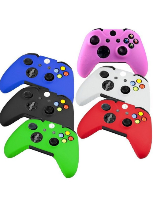 Controller Silicon Case Pink защитный силиконовый чехол для джойстика (Разные цвета) (Xbox One)